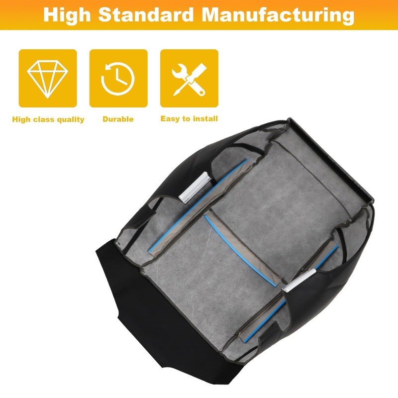 Aspaton Driver & Passenger Bottom Seat Cover Compatible with Escalade