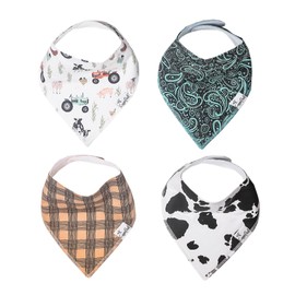 Copper Pearl Jo 4 Pc Bandana Bib Set, 0.10 gram