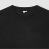 JAJU [JAJU] Men's Slub Short-Sleeve T-shirt_Black