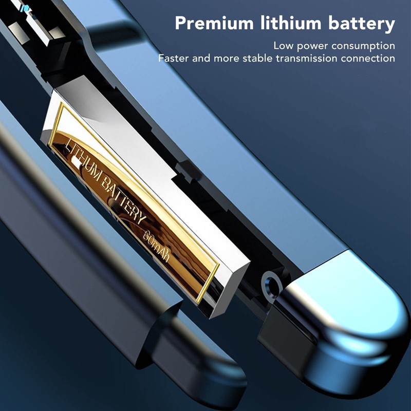 Bluetooth Earpiece Noise Canceling Waterproof Digital Power Display Wireless Headset