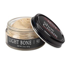 Kelly's Light Bone Shoe Polish 1.5 oz - Professional Leather Shoe Cream