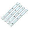 sourcing map Straight Line Connector, 4Pcs7.1inch Inside Joint Brackets for
