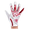 FLAZ Freds Golf Glove Men's Right Hand, White, Large