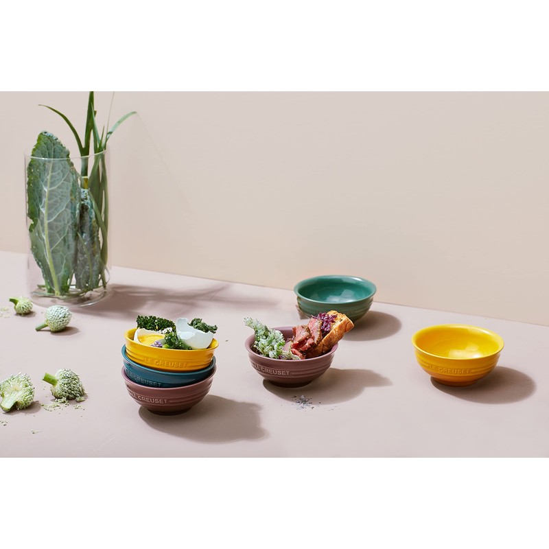 Le Creuset Botanique Stoneware Mini Bowls (4 Pieces Set)