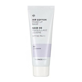 Air Cotton Makeup Base 40ml (SPF30) Lavender color x 3 / 에어 코튼 메이크업 베이스 40ml(SPF30) 라벤더 색상 x 3개