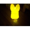 GREENBRIER NEW ADORABLE!! HTF "PEEPS" BLOWMOLD RETRO Light-up Bunny Rabbit