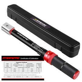 ATsafepro Open End Torque Wrench 3-25Nm 9×12mm Adjustable Bicycle Torque Wrench for HVAC Mini Split Cooling System Bicycle Motorcycle Maintenance