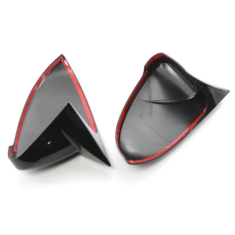 2PCS Side Mirror Cover Trim Replacement For VW 7 7.5