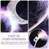 GORTIN Light up Star Moon Headbands LED Headpiece Costume Hair