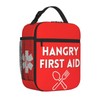Hangry First Aid Insulated Lunch Bag Portable Reusable Lunch Box