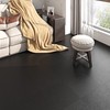 FunStick Black Peel and Stick Floor Tile Waterproof 12x12 in