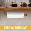 Paper Towel Holder for Kitchen (Brushed Gold)