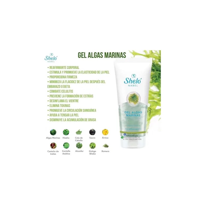 Kit Hielo Mineral Y Gel Algas Marinas Reafirmante