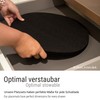 Casoro Set of 4 place mats made of washable felt,