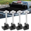 Tool Box Mounting Kit 4Pcs Set Pickup Truck Tool Box