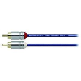Audio-Technica AT-CA64/3.0 OFC Audio Cable, RCA for Car Use, Heat Resistant to 90°C, Shield, Noise Resistant, Small Plug, 9.8 ft (3.0 m)