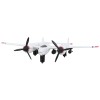 DCD Lockheed P-38J Lightning Fighter Aircraft Die-Cast Toy White with