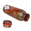RASTOGI Handicraft Pure Copper Water Bottle (Joint Free & Leak-Proof)