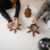 Wooden trivets for hot Dishes – 4 Tree-Shaped Coasters &