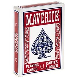Maverick Standard Index Playing Cards, 1 CT (Colors May Vary)