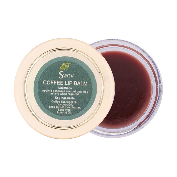 SVATV - All Purpose Herbal Ointment Lip Balm 15g :: Made in India (Coffee)