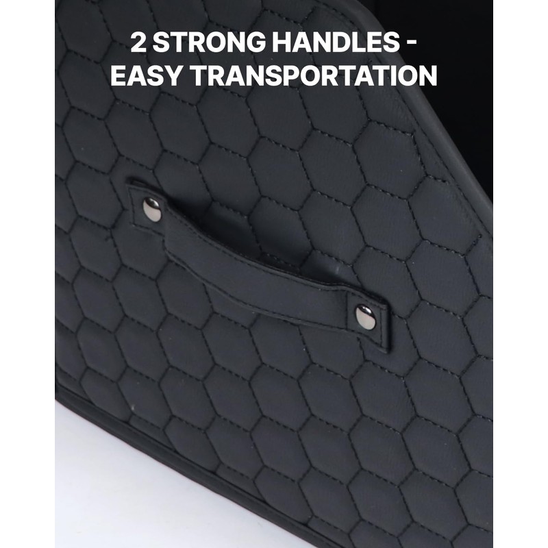 Owleys Trunk Organizer For Car - Collapsible Storage Bins -