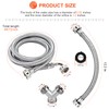 6FT Premium Steam Dryer Hose Installation Kit by Beaquicy -