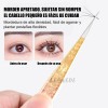 Kit 4pzs Pinzas Para Pestañas Version Oro Rosa Mink Volumen