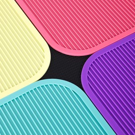 Pet Grooming Table Non-Slip Mat - Padded Mat for at-Home Grooming Dogs and Cats,Bathing Mat for Pets, Diameter：57cm/22.44inch (Turquoise Green, 57cm/22.44inch)