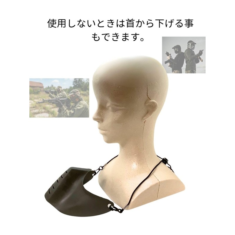 CIWS Mask Strap, Rubber Band, Sansei Face Guard, Mask, Compatible