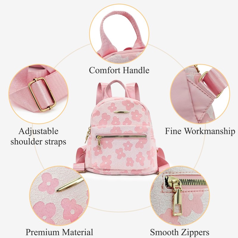 WisePoint Backpack Purse, Backpack Bag for Women and Girls, Women's