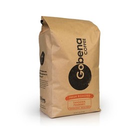 5lb Tanzanian Peaberry Whole Bean Coffee Medium Roast, 80oz, Bulk Coffee