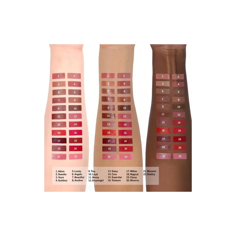 Labial Satinado Goddess Lipstick Moira 1pz 22 Tonos Color 09