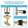 B?chlein B?chlein Design Siphon Universal fr Waschbecken & Waschtisch [Gold]