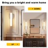 Aoceley 15.7 Inches Modern Bathroom Led Wall Sconces,18W 3000K Hardwired