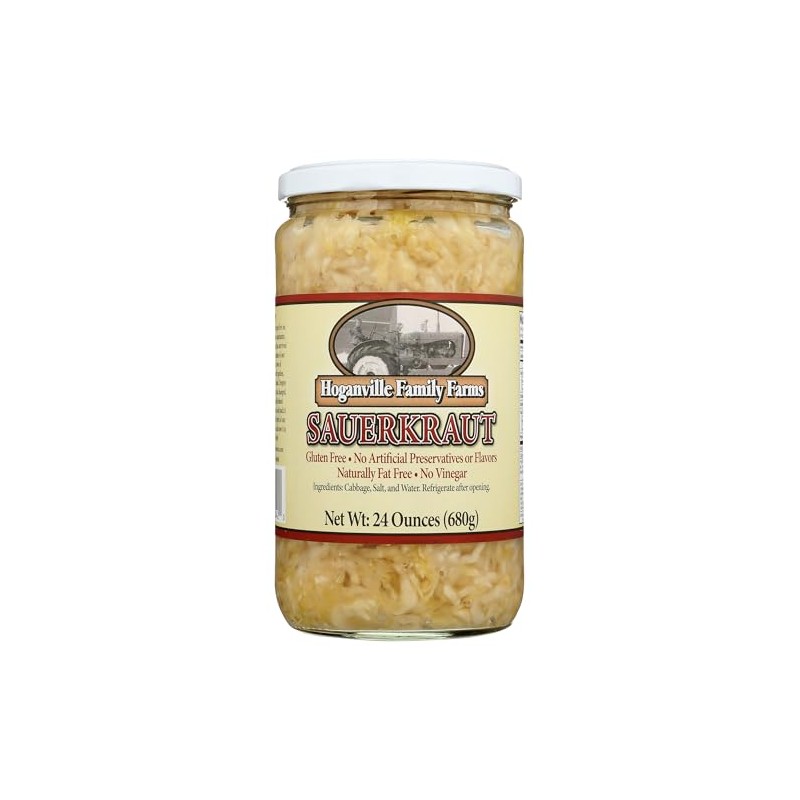 HOGANVILLE FAMILY FARMS Sauerkraut, 24 OZ
