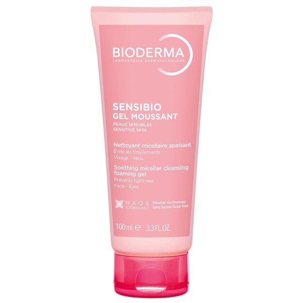 BIODERMA, Limpiador Facial, Sensibio Gel Moussant Micelar para Piel Sensible,