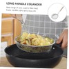 LABRIMP Stainless Steel Skimmer Spoon with Long Handle Strainer for