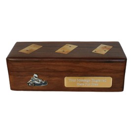 Gamekeepers Cottage gifts Go Kart Wooden Dominoes In Wooden Box FREE ENGRAVING Gift 552