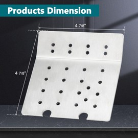 Hiorucet PU-BP98WP Wear Plate for Englander Pellet Stove 25-PDVC, 55-SHP10, 25-PDV, 55-TRP22, 25-PAF, 55-SHP22, 55-SHP10L, 55-TRP10, 25-PDVE, Replacement for Englander Wear Plate PU-BP98WP
