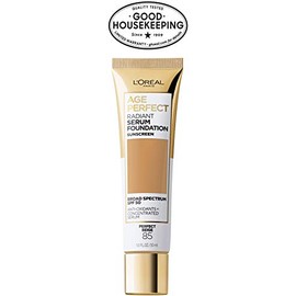 L’Oréal Paris Age Perfect Radiant Serum Foundation with SPF 50, Perfect Beige, 1 Ounce