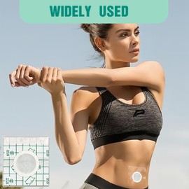 Xdealcozyxc 50 Pcs Castor Oil Pack Patches Kit, 8x8 Castor Oil Patches No Wash (Oil Not Included)