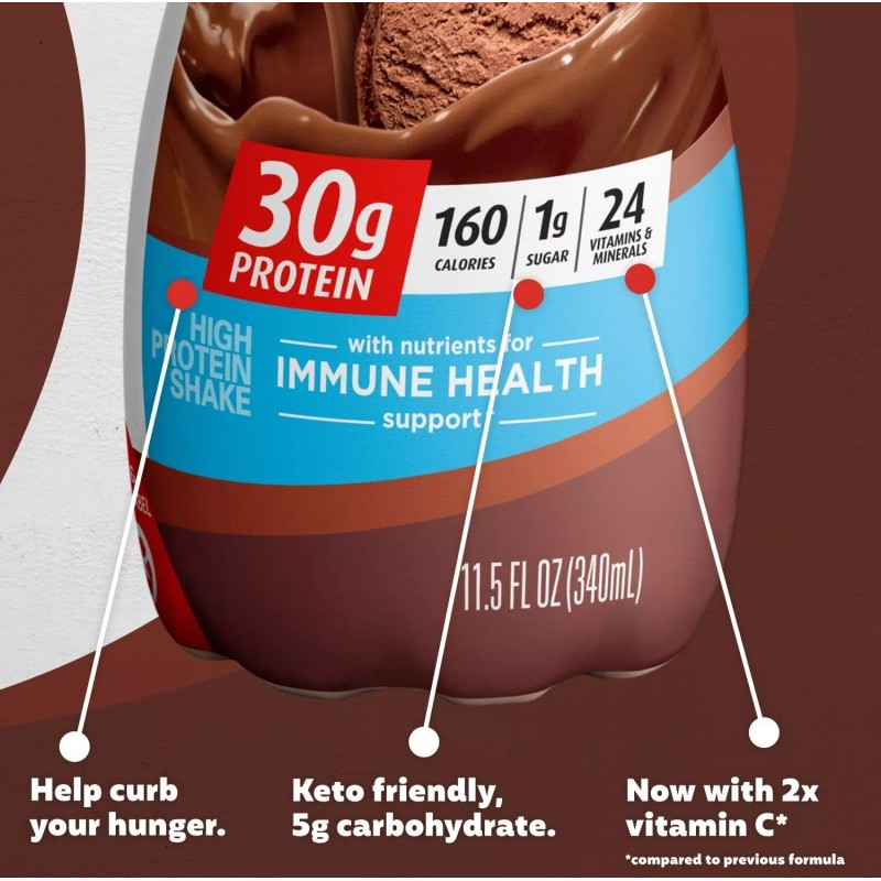 Premier Protein Shake, Chocolate, 30g Protein 1g Sugar 11.5 fl