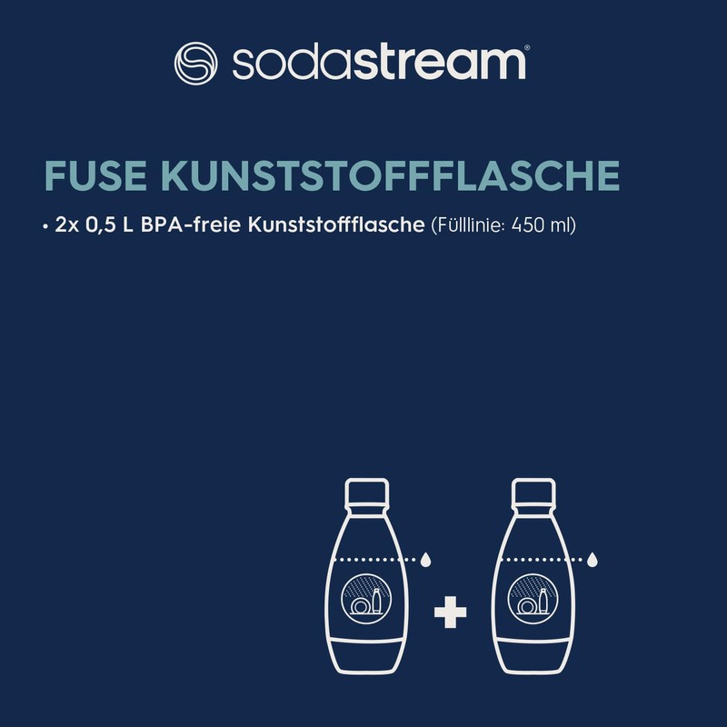 SodaStream Plastic Bottle | 0.5 L | BPA-Free | Green