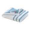 Imabari Towel, Mookaitano Face Towel, Blue, Quick Drying, Absorbent, Absorbent,