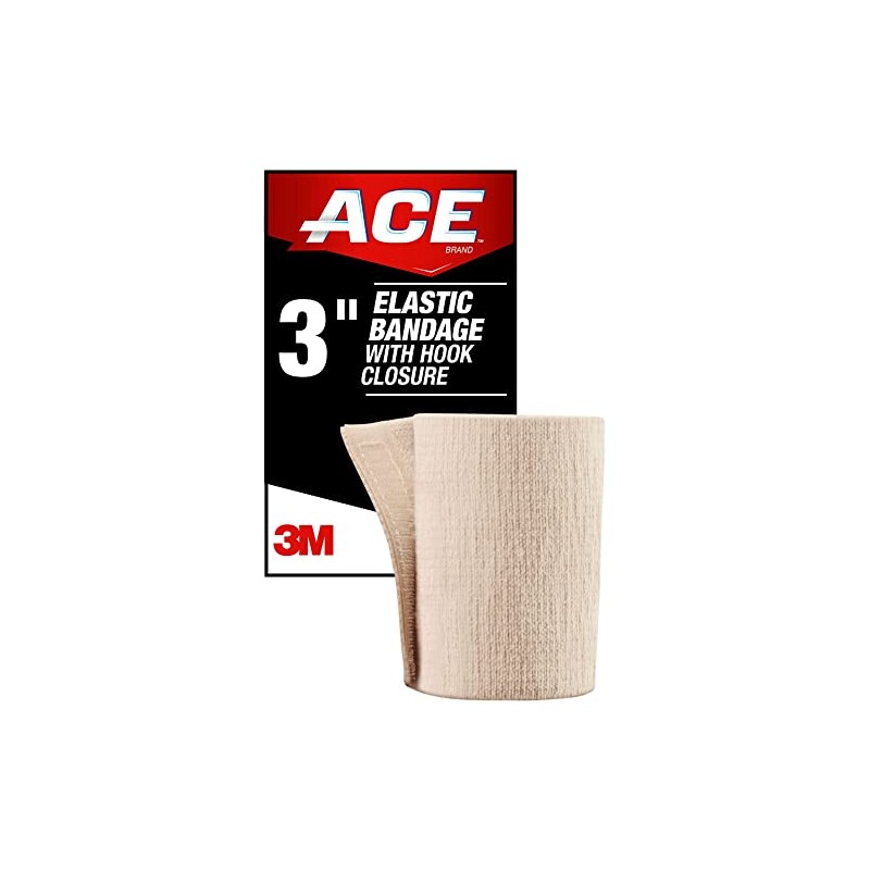ACE Elastic Bandage with Hook Closure 3 Inch 1 ea