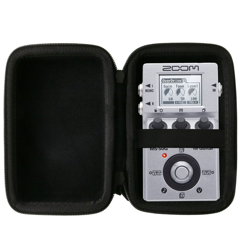 WAIYUJP Storage Case Compatible ZOOM MS-50G+/MS-50G/ MS-60B/ MS-70CDR Zoom, Multistomp,