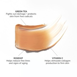 MDSolarSciences Tint + Tone SPF 50 - Daily Tinted Moisturizer with Broad Spectrum UV Protection – Blendable Sunscreen with Antioxidant Vitamin C and Niacinamide – 1.7 Fl Oz