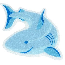 SlipX Solutions Adhesive Bath Treads, Shark Tub Tattoos, Non-Slip Traction to Bathtubs, Showers & Other Slippery Spots (Kid Friendly, Reliable Grip)