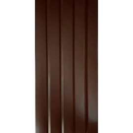 Lifestyle Mobile Home Skirting Dark Brown Underpinning 10 panels 16" wide x 28" tall - Solid